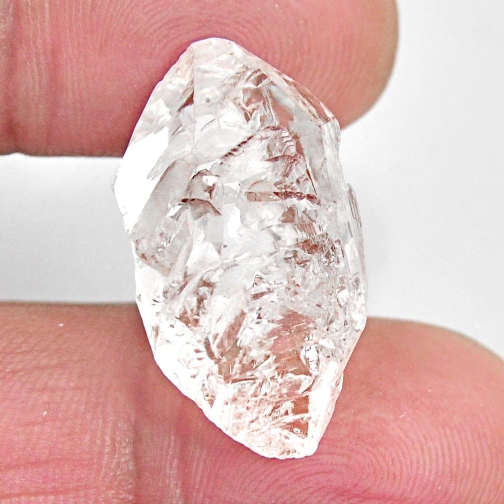  herkimer diamond white rough 25x13.5 mm loose gemstone s15785