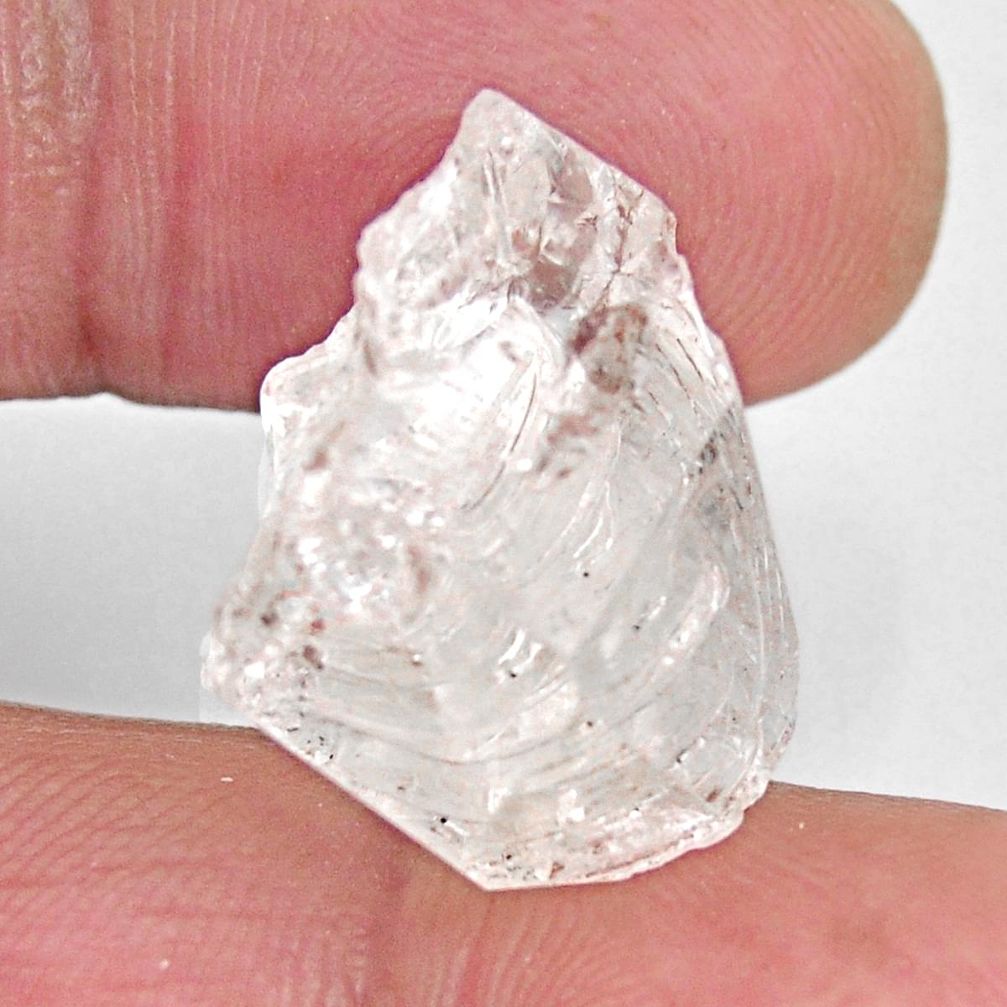  herkimer diamond white rough 21x16 mm loose gemstone s15786