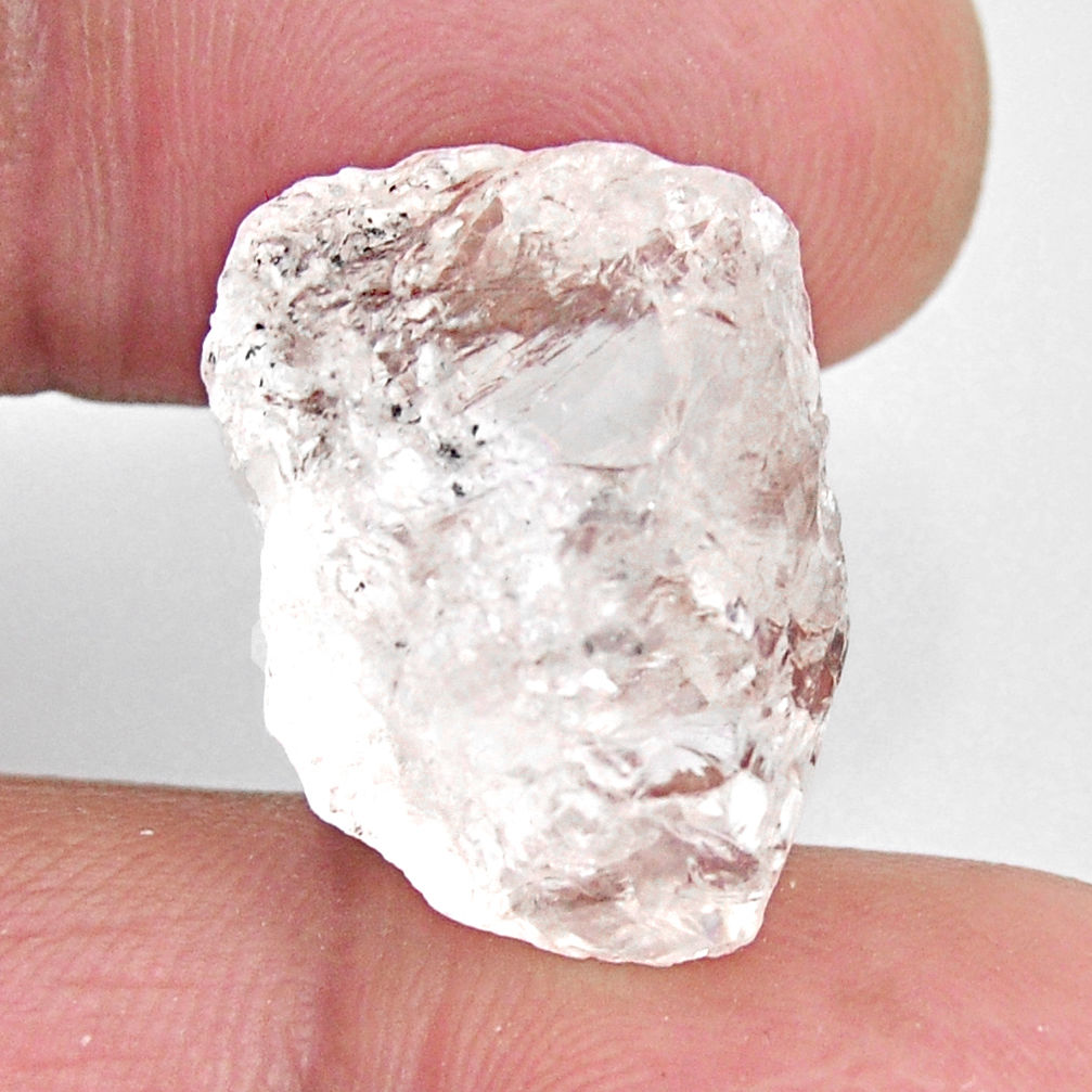  herkimer diamond white rough 20x14 mm loose gemstone s15787