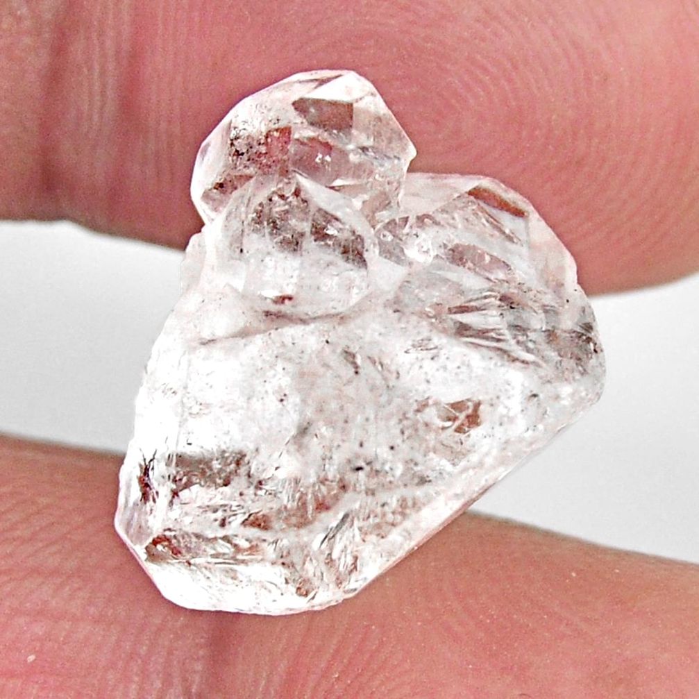  herkimer diamond white rough 17.5x12 mm loose gemstone s15794
