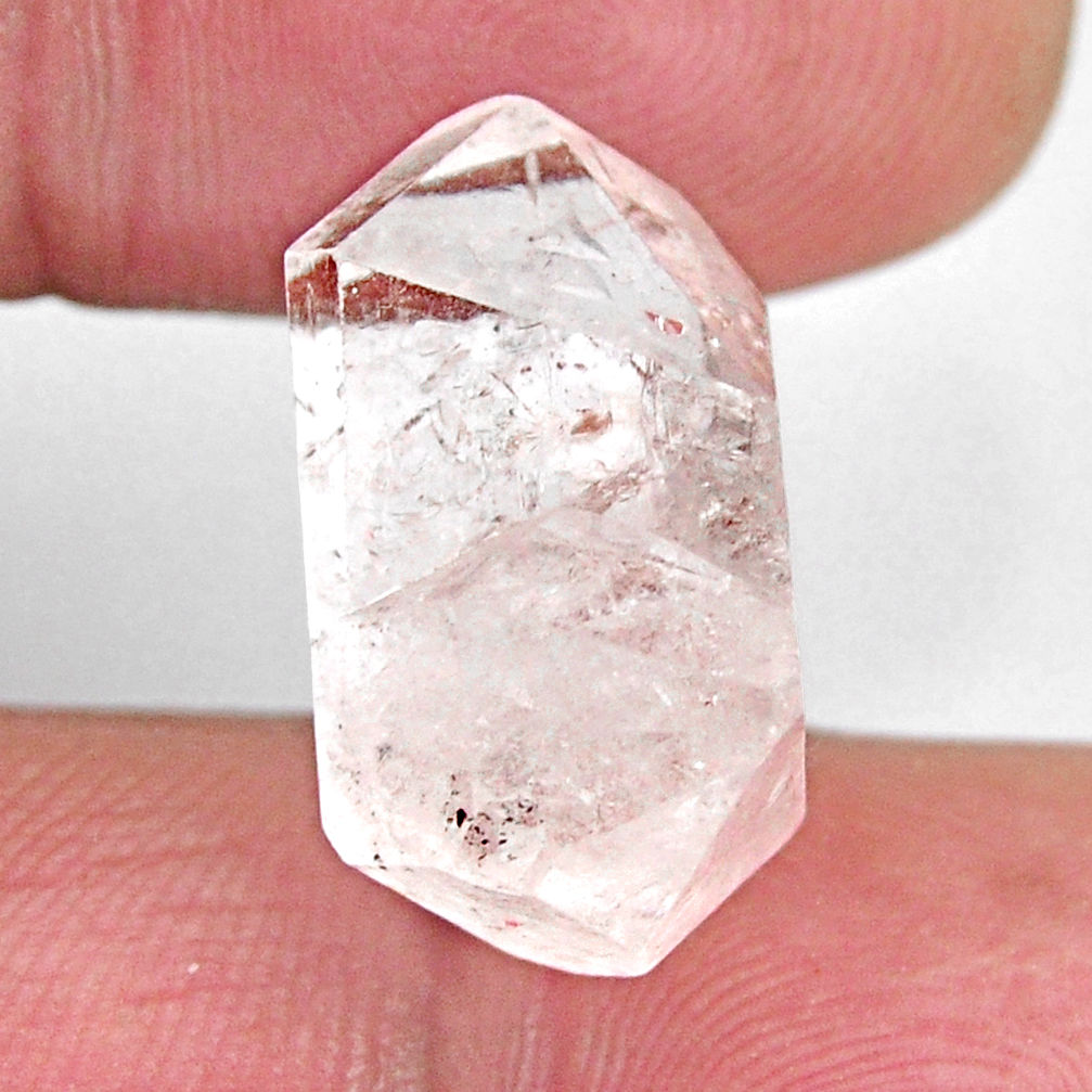  herkimer diamond white rough 18x15 mm loose gemstone s15798