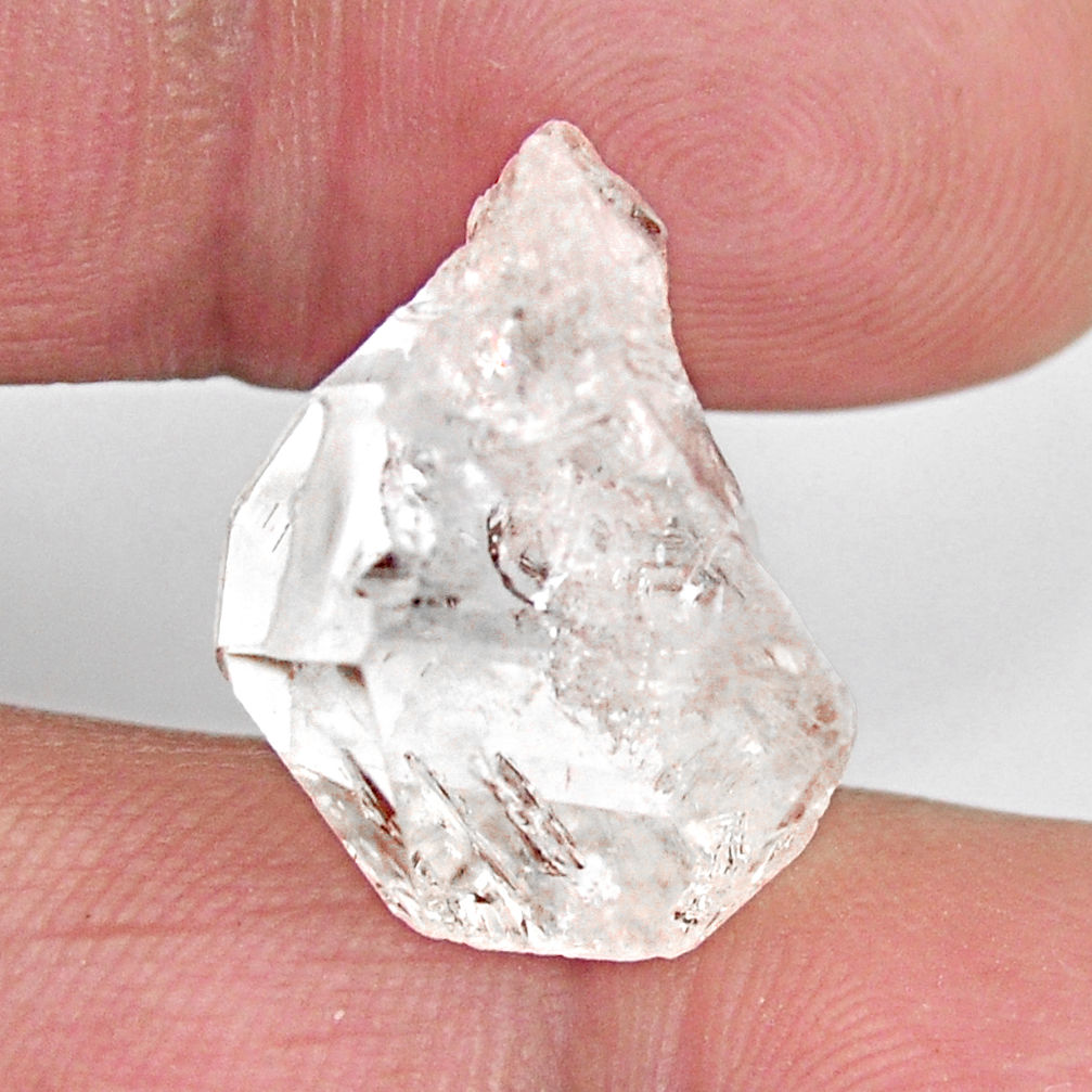  herkimer diamond white rough 20x12 mm loose gemstone s15802