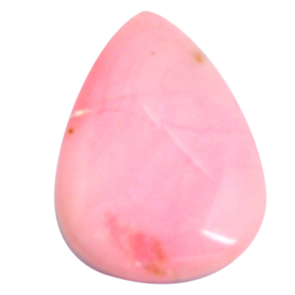  opal pink cabochon 35x23.5 mm pear loose gemstone s15968