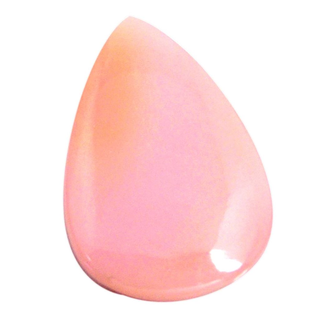  opal pink cabochon 37.5x25 mm pear loose gemstone s15969