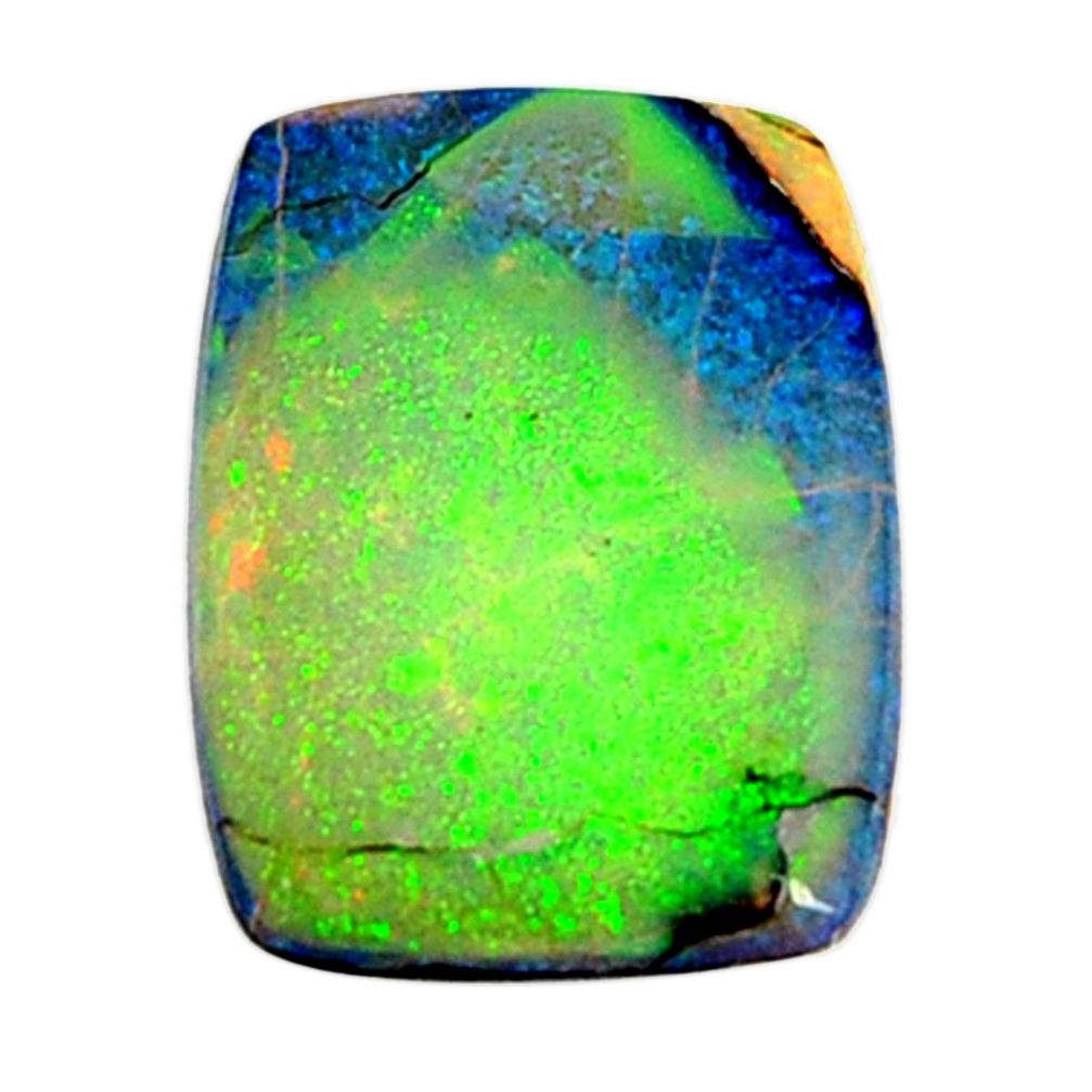 an fire opal green cabochon 21x15 mm loose gemstone s16011