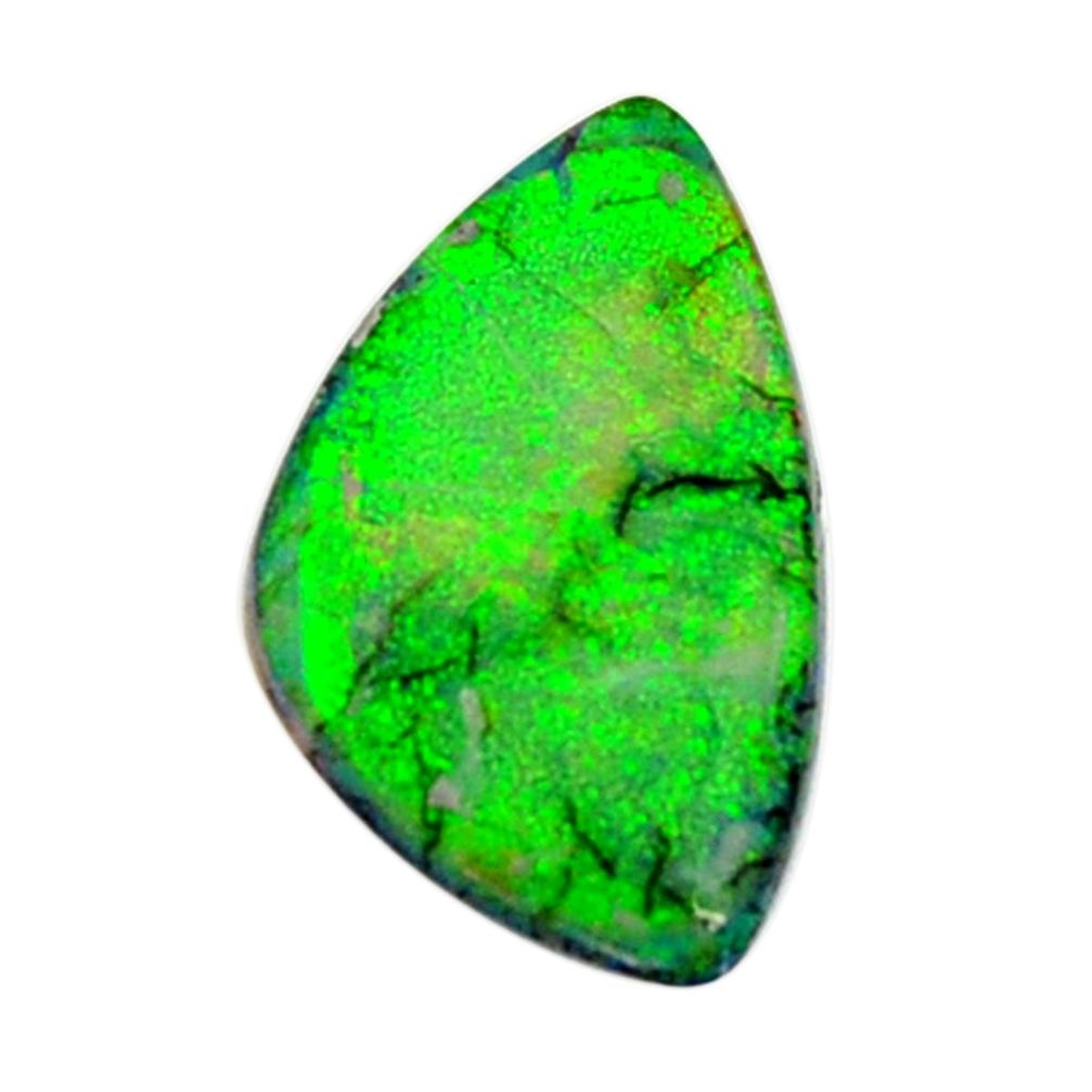 an fire opal green cabochon 22x13 mm loose gemstone s16037