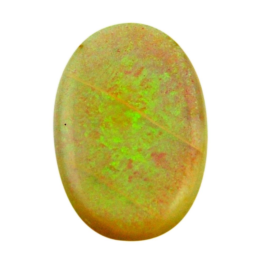  opal multi color cabochon 25x15.5 mm loose gemstone s16064