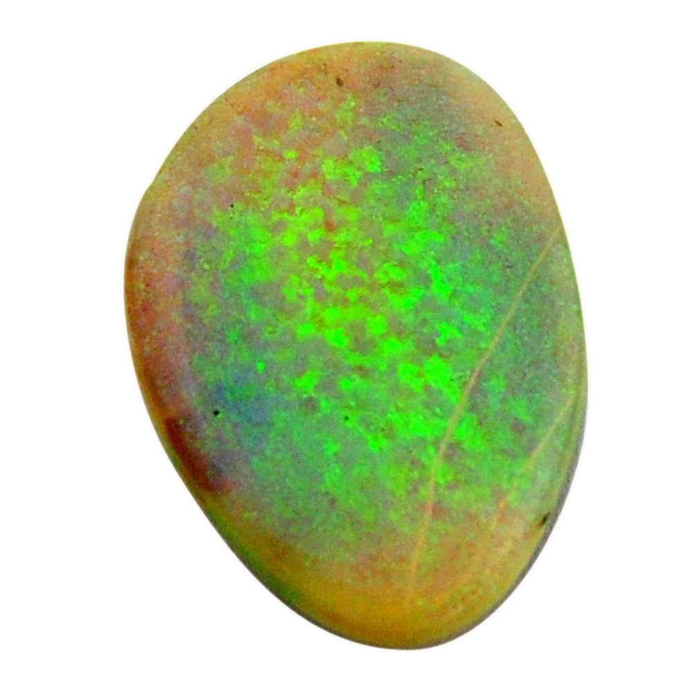  opal multi color cabochon 26x18 mm fancy loose gemstone s16065