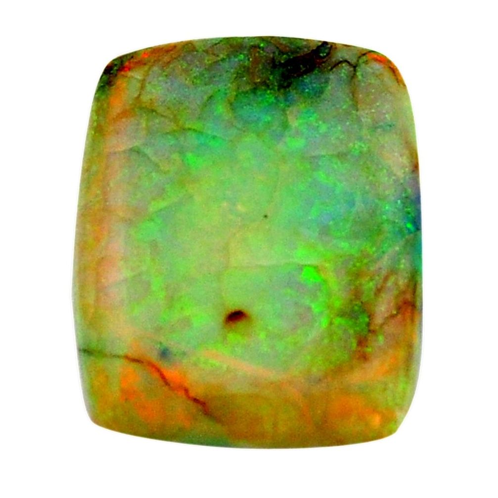 g opal multi color cabochon 22x17 mm loose gemstone s16066