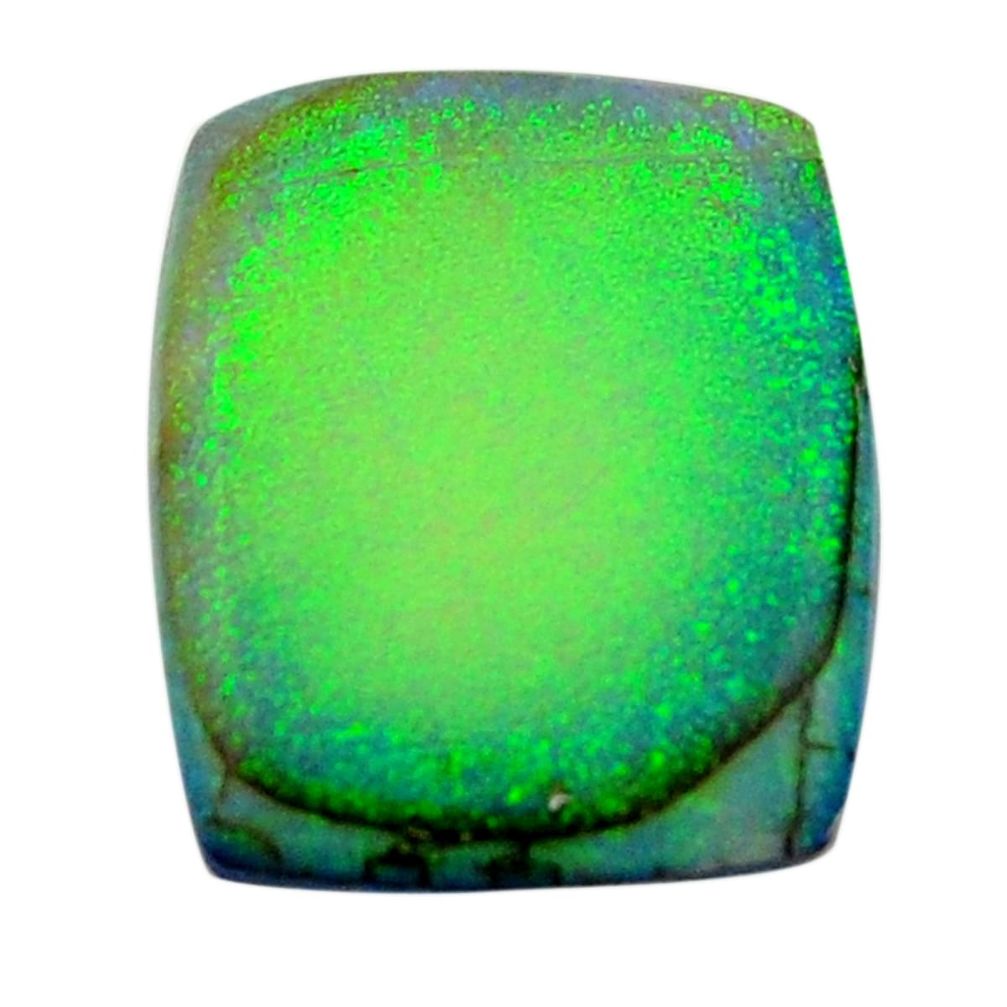 g opal multi color cabochon 21x17 mm loose gemstone s16067