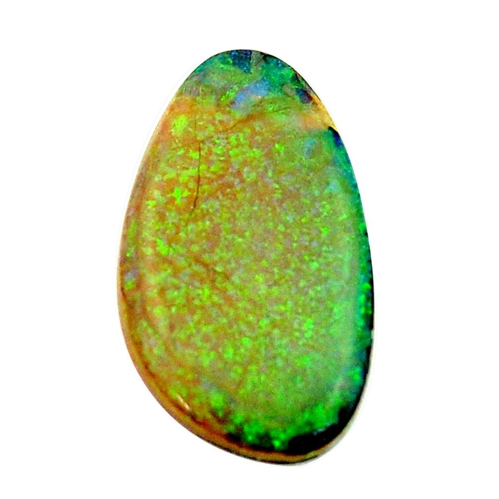 opal multi color cabochon 28x15 mm fancy loose gemstone s16079