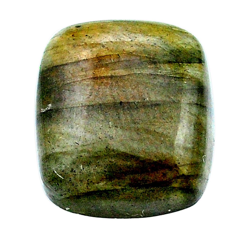 10.15ct labradorite spectrolite ( finland) 17x15mm cushion loose gemstone s27184