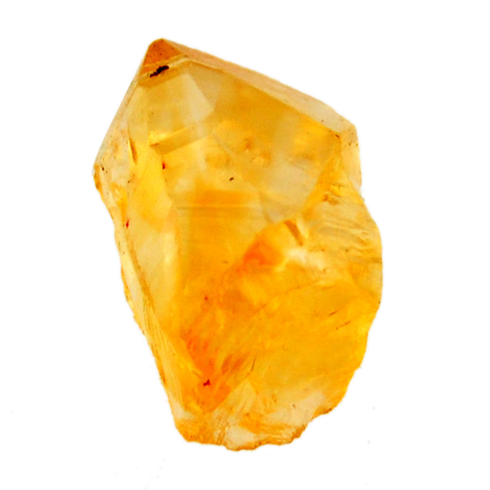 16.20cts citrine rough yellow rough 20x12 mm fancy loose gemstone s18400