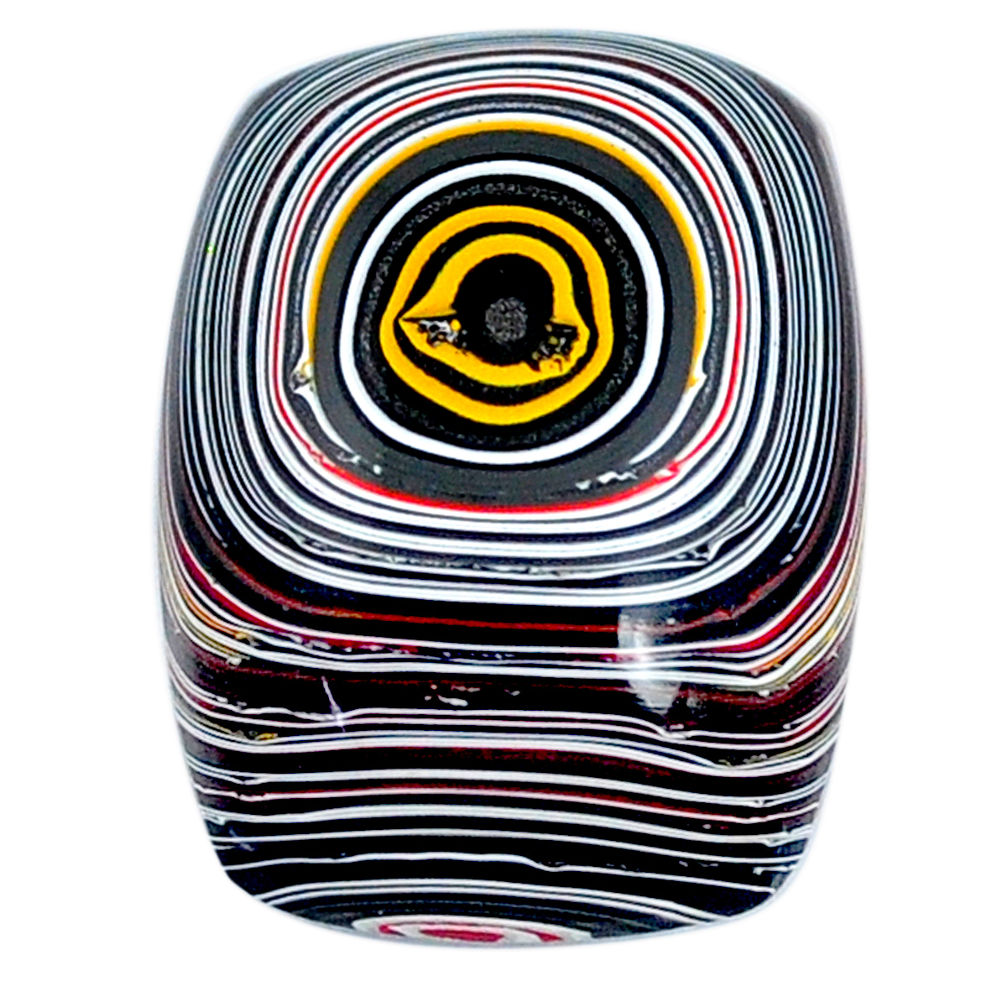 10.15cts fordite detroit agate cabochon 21x15 mm octagan loose gemstone s21342