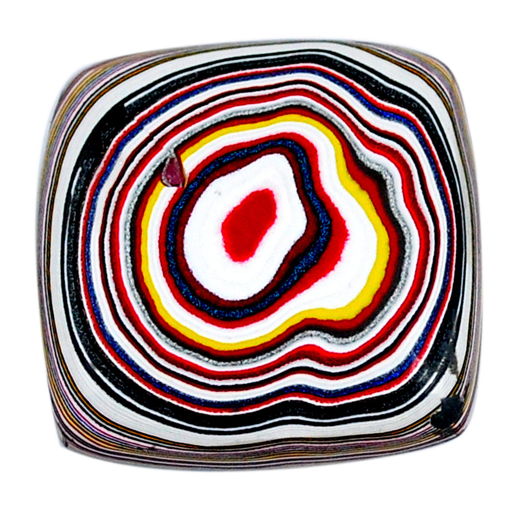 11.20cts fordite detroit agate cabochon 21x21 mm octagan loose gemstone s21354