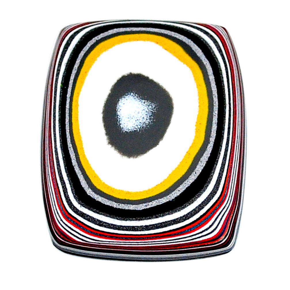 9.90cts fordite detroit agate cabochon 27x21 mm octagan loose gemstone s22469