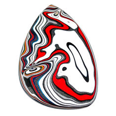 9.25cts fordite detroit agate cabochon 34x22 mm fancy loose gemstone s22422