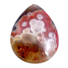 Natural 20.35cts agua nueva agate white cabochon 27x20 mm loose gemstone s26240