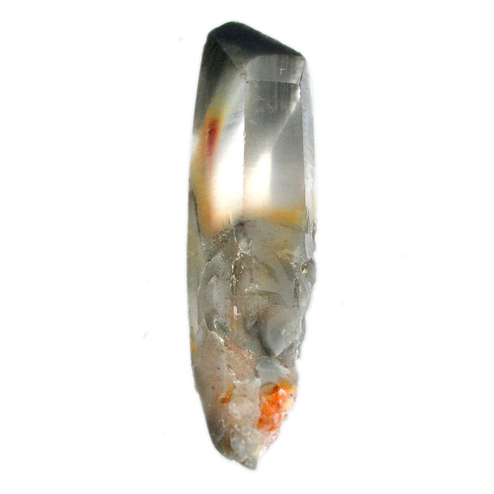 Natural 88.45cts angel phantom quartz rough 56.5x16 mm loose gemstone s20020