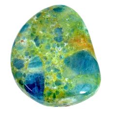 Natural 54.30cts apatite (madagascar) orange 32.5x25 mm loose gemstone s22799