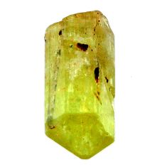 Natural 18.10cts apatite rough green rough 19x10 mm fancy loose gemstone s19970