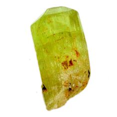 Natural 20.10cts apatite rough green rough 23x11 mm fancy loose gemstone s19965