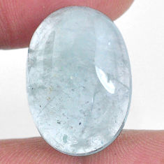 Natural 20.15cts aquamarine green 22.5x16 mm oval loose gemstone s20446