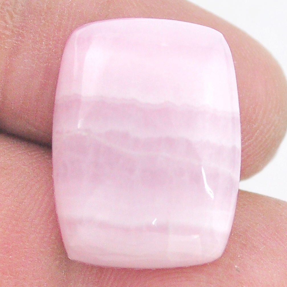 Natural 19.30cts aragonite pink cabochon 20x15 mm octagan loose gemstone s23568