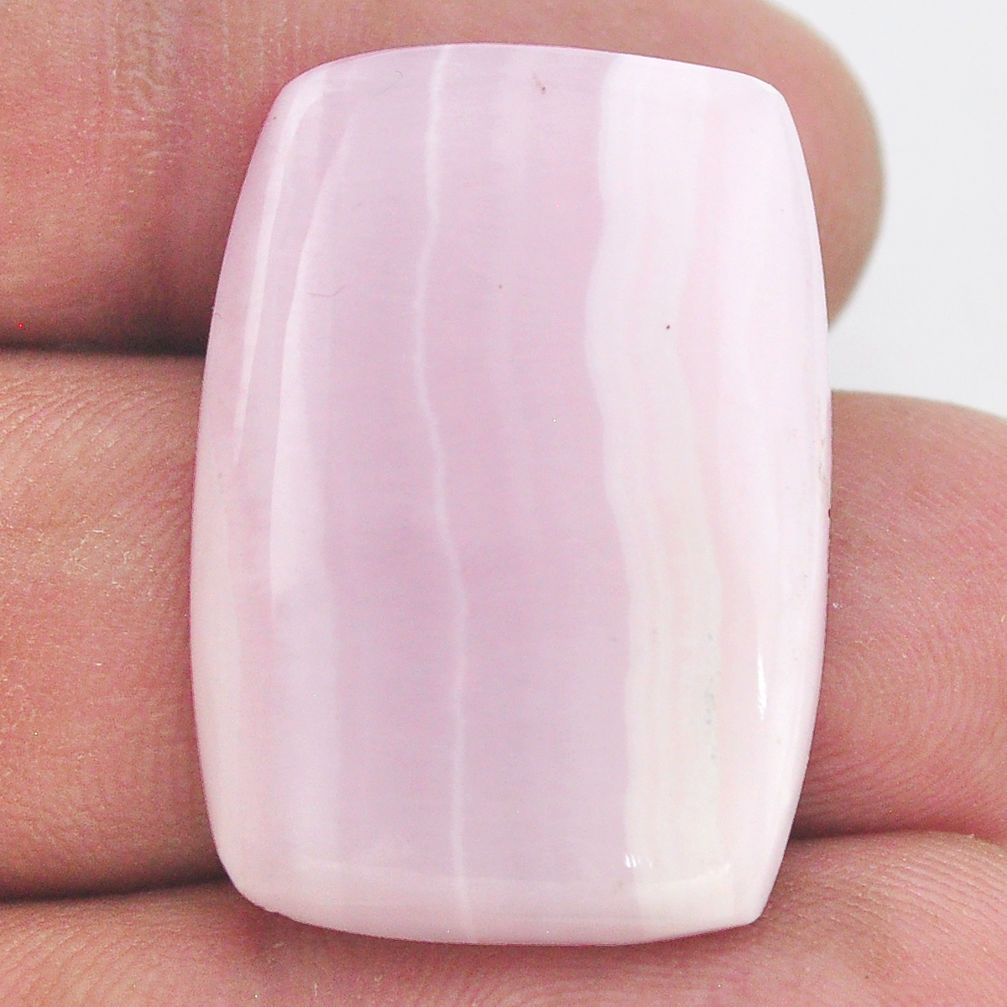 Natural 29.15cts aragonite pink cabochon 29x20 mm octagan loose gemstone s23563