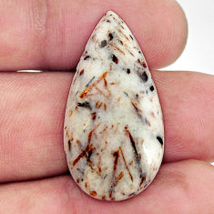  astrophyllite (star leaf) 31.5x16 mm pear loose gemstone s17082