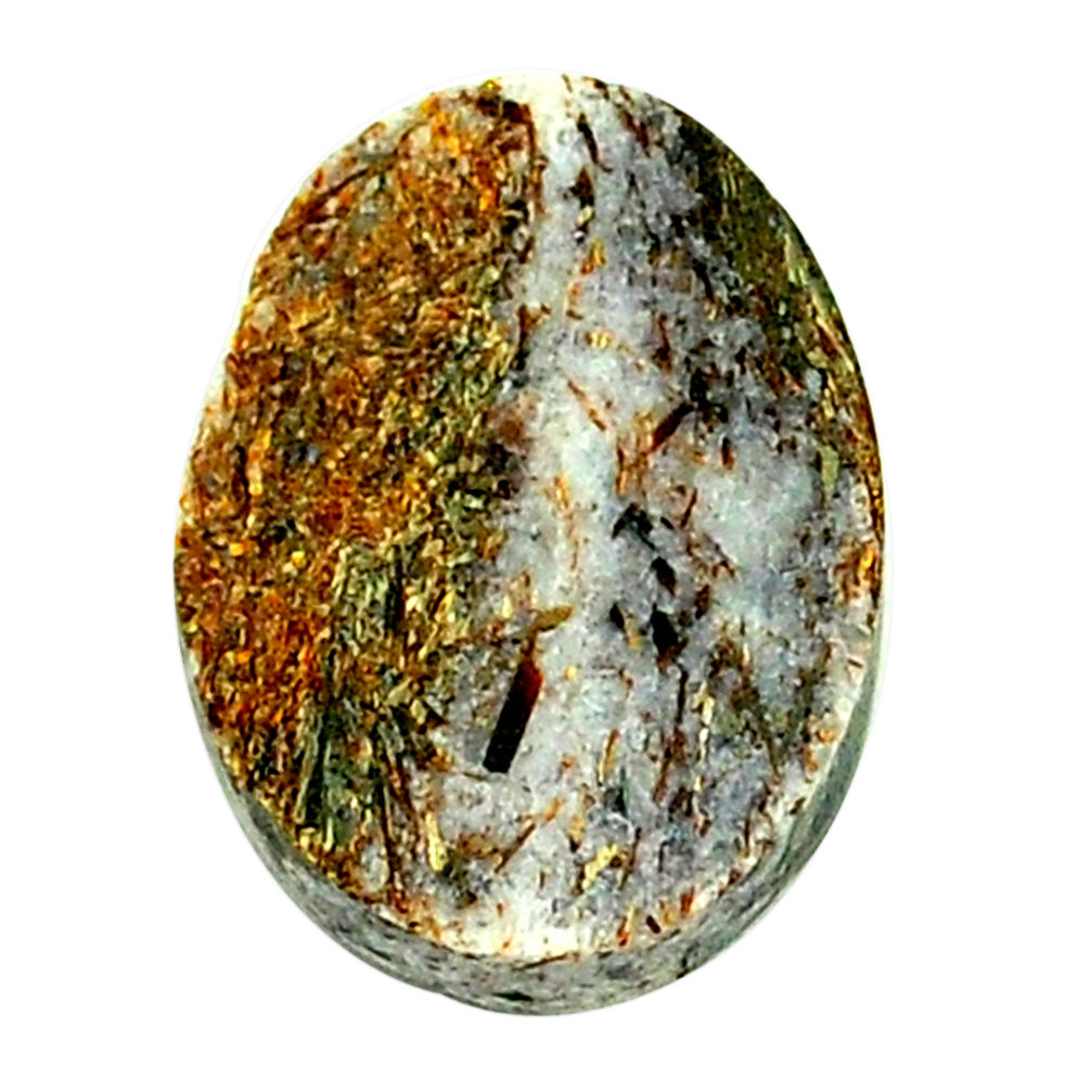 Natural 16.15cts astrophyllite (star leaf) bronze 20x15 mm loose gemstone s21949