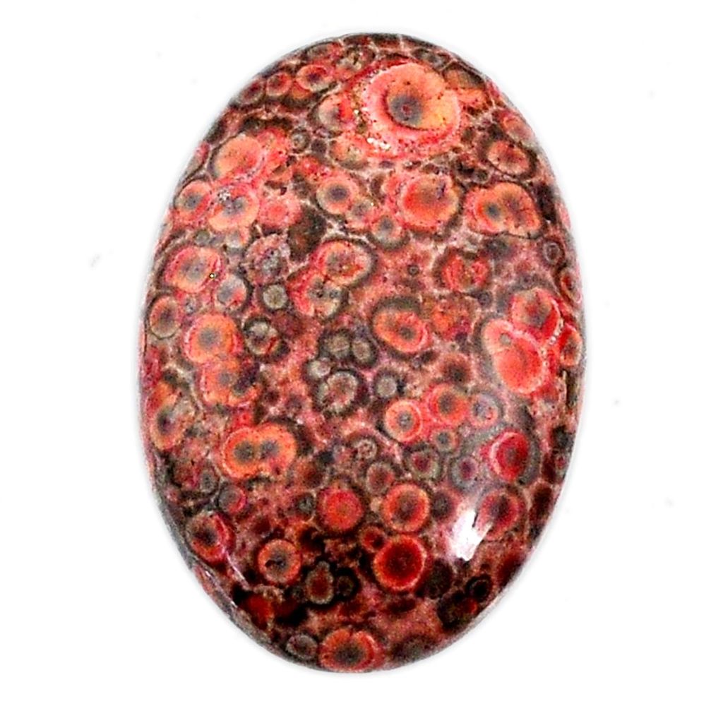 Natural 22.85cts birds eye cabochon 29x20 mm oval loose gemstone s20911