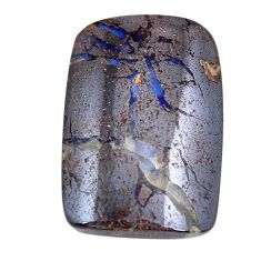 Natural 30.15cts boulder opal brown cabochon 26x19 mm loose gemstone s30104