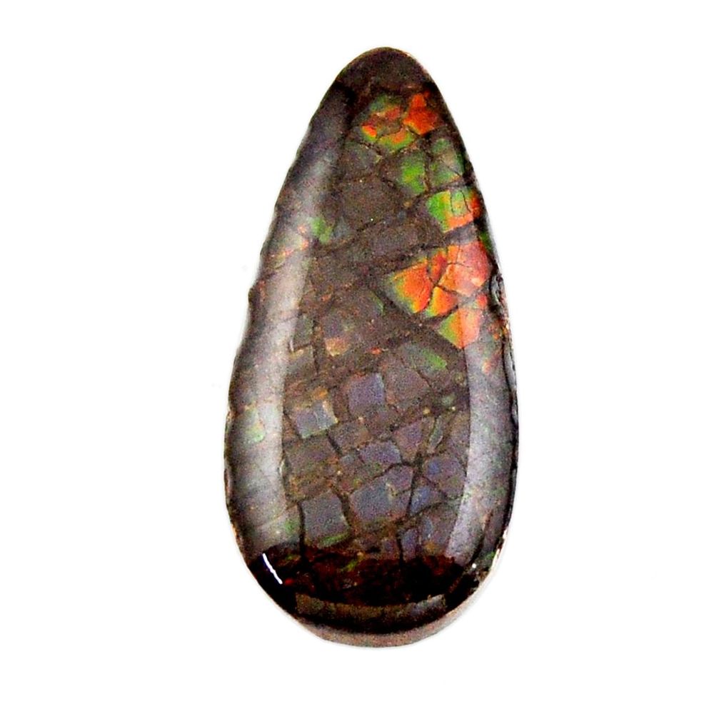 Natural 13.10cts boulder opal brown cabochon 29x13.5 mm loose gemstone s19233