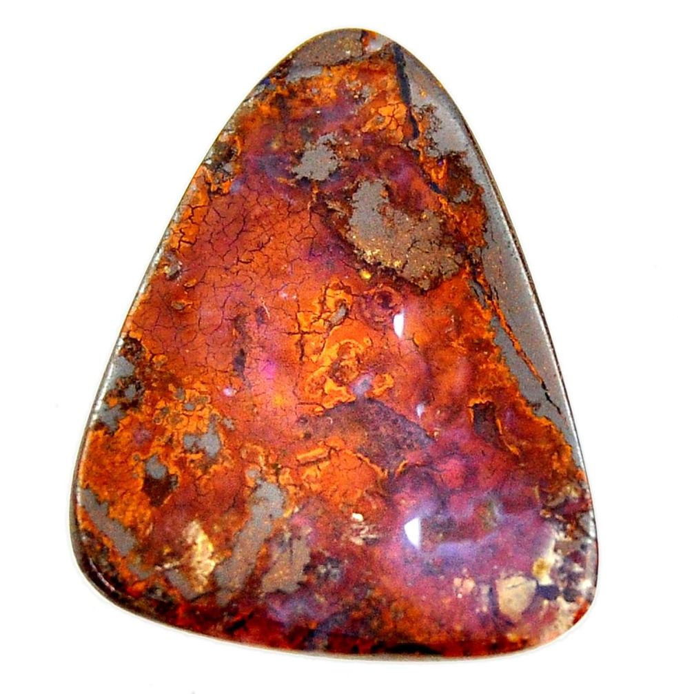  boulder opal brown cabochon 31x24 mm loose gemstone s16280