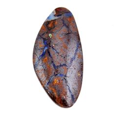 Natural 20.15cts boulder opal brown cabochon 32x15mm fancy loose gemstone s30126