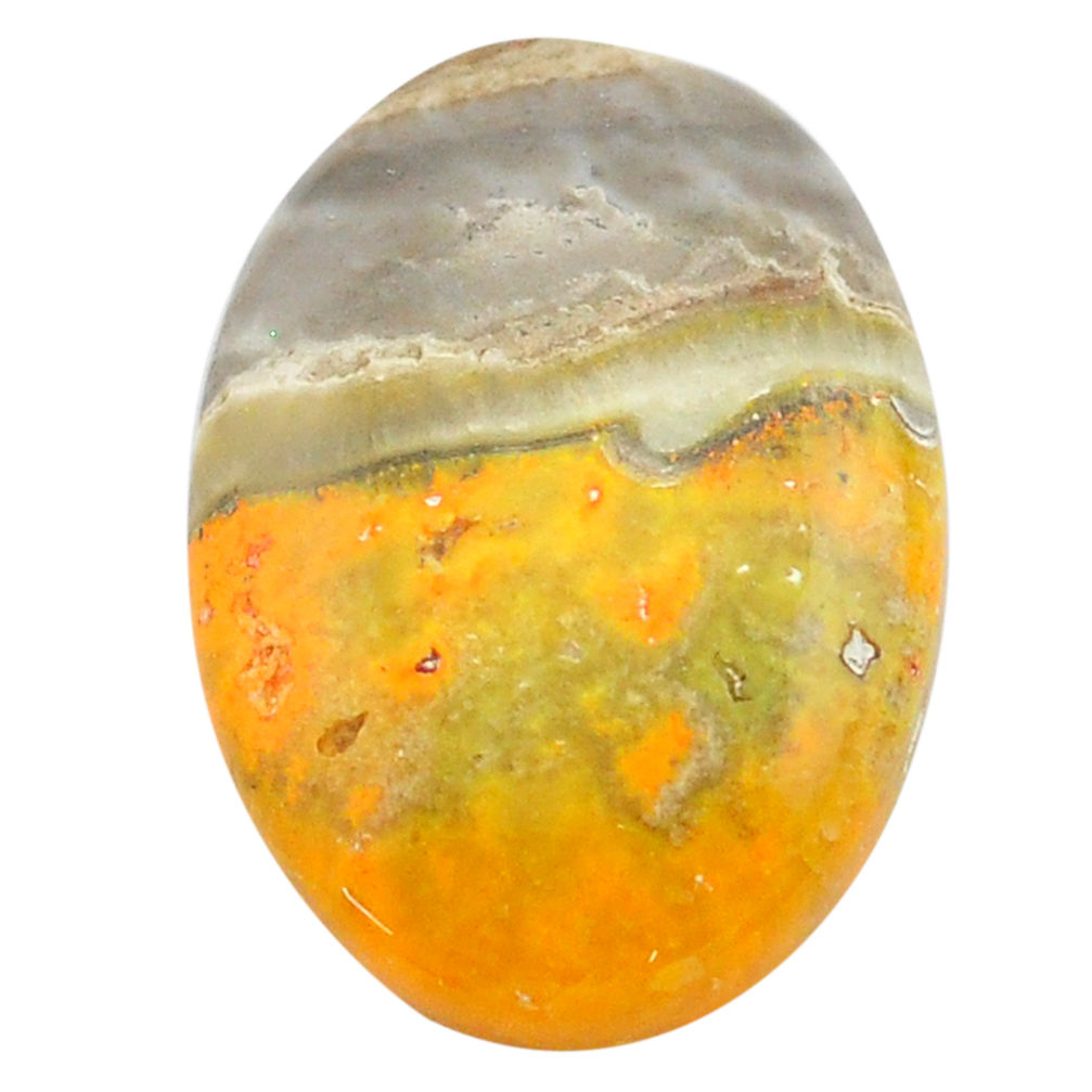 Natural 20.15cts bumble bee australian jasper 25x17.5 mm loose gemstone s22811