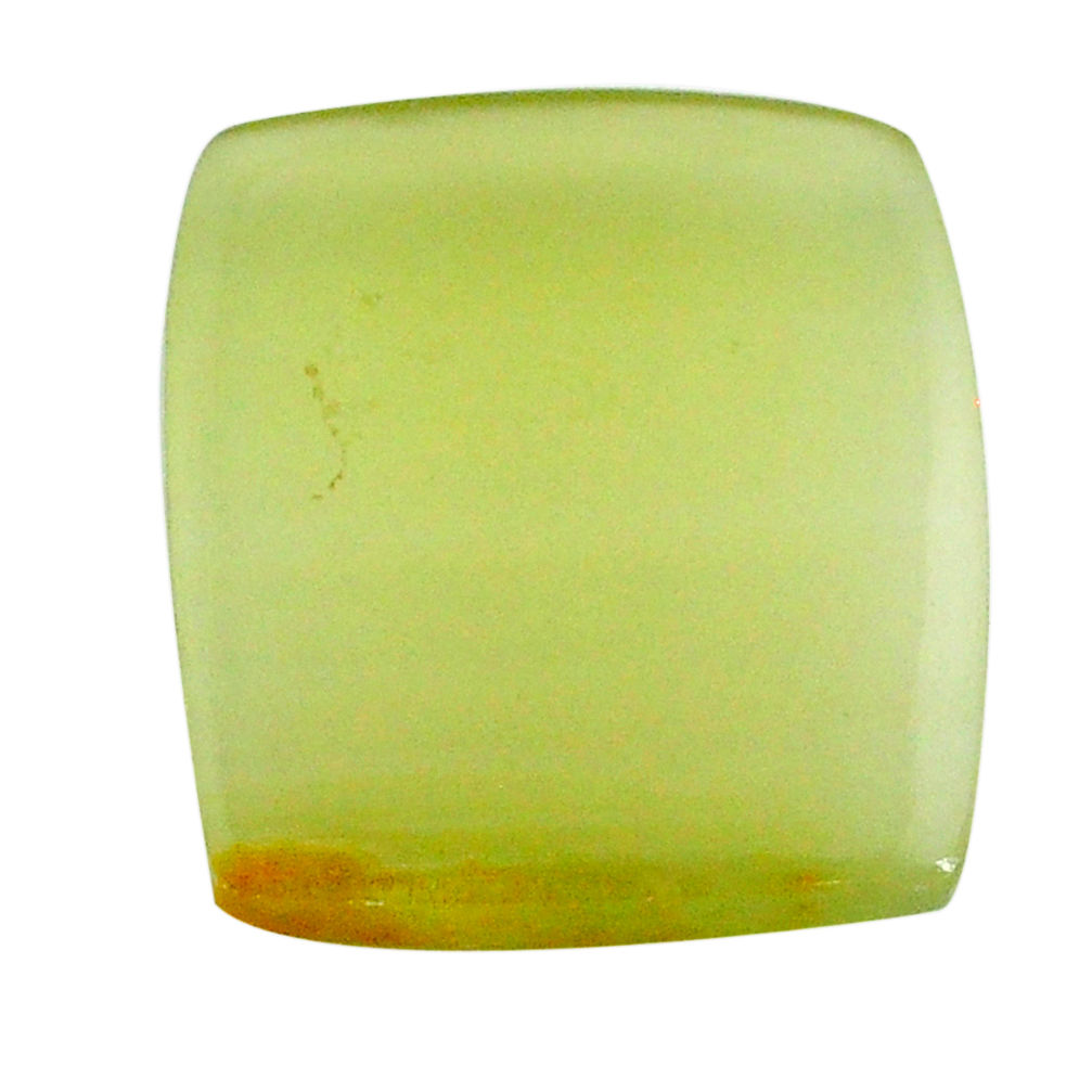 Natural 29.35cts calcite yellow cabochon 25x22.5mm octagan loose gemstone s24595