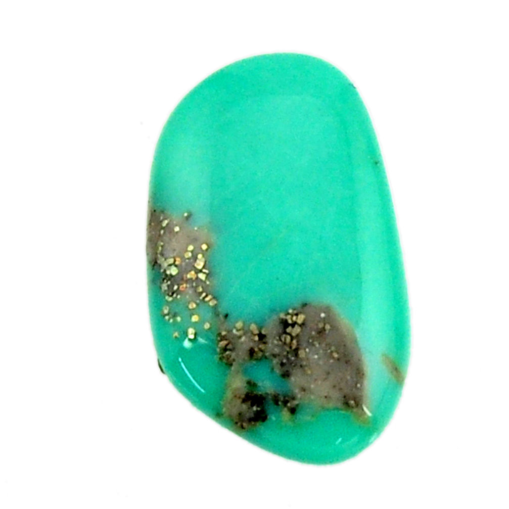 Natural 8.15cts campitos turquoise green 21x12 mm fancy loose gemstone s16618