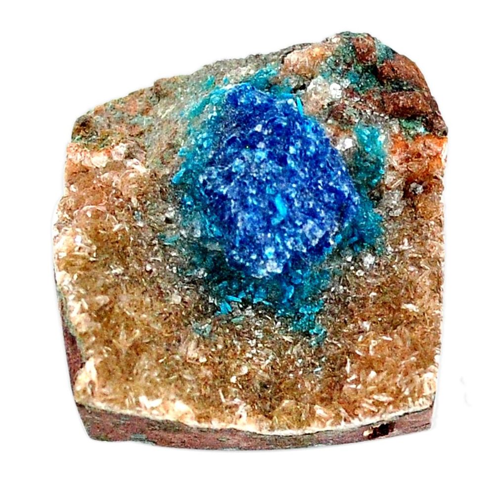 Natural 45.10cts cavansite blue cabochon 24x23 mm fancy loose gemstone s22001