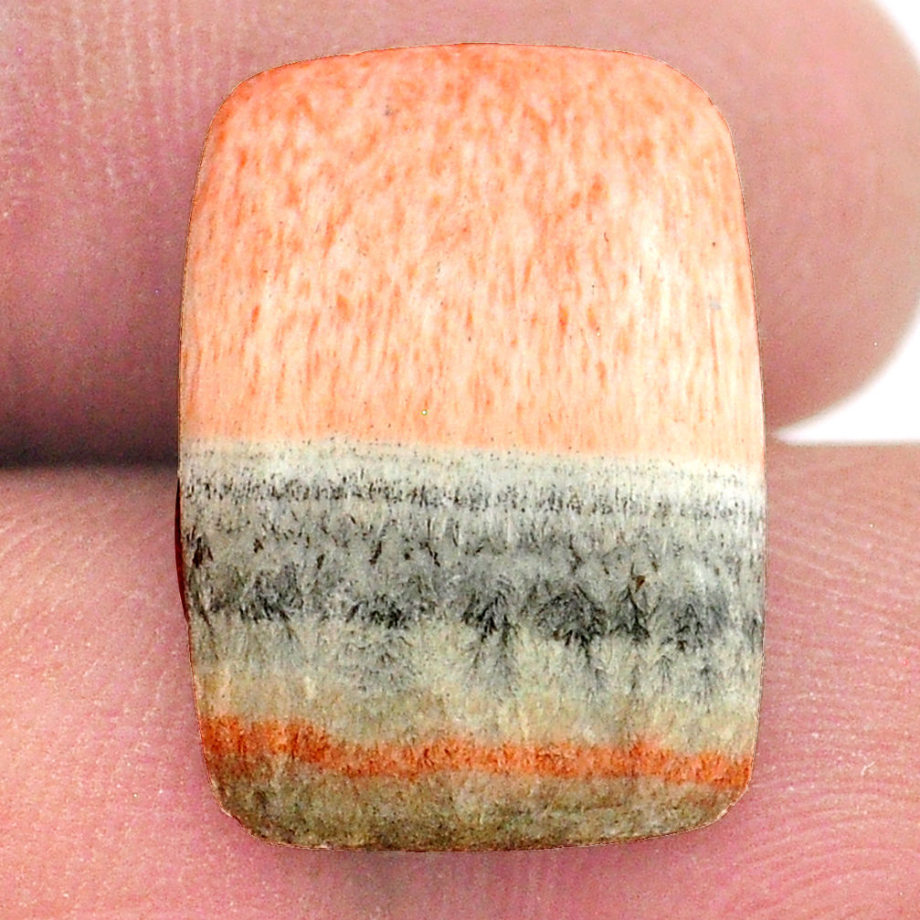 Natural 15.10cts celestobarite orange cabochon 19x13.5 mm loose gemstone s23645