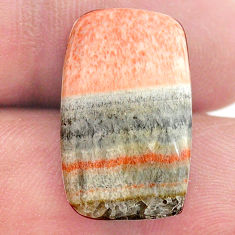 Natural 18.40cts celestobarite orange cabochon 21x13 mm loose gemstone s23649