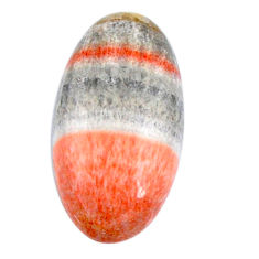 Natural 18.10cts celestobarite orange cabochon 22.5x12.5mm loose gemstone s19834