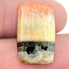 Natural 18.40cts celestobarite orange cabochon 22x13.5 mm loose gemstone s23655