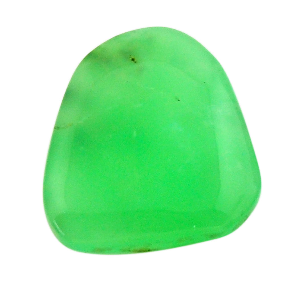 Natural 14.30cts chrysoprase green cabochon 21x18 mm fancy loose gemstone s17825