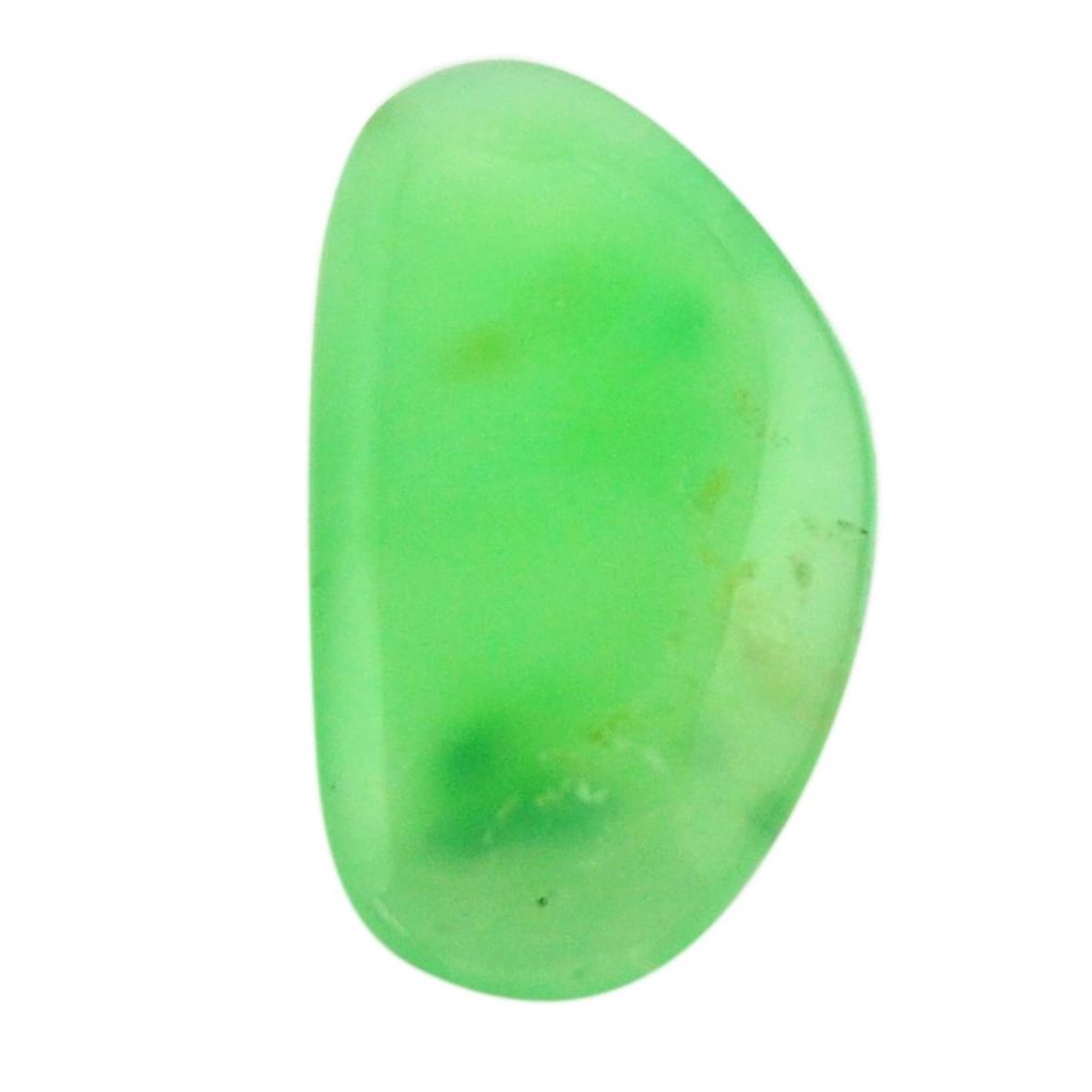 Natural 11.25cts chrysoprase green cabochon 26x14.5 mm loose gemstone s17832