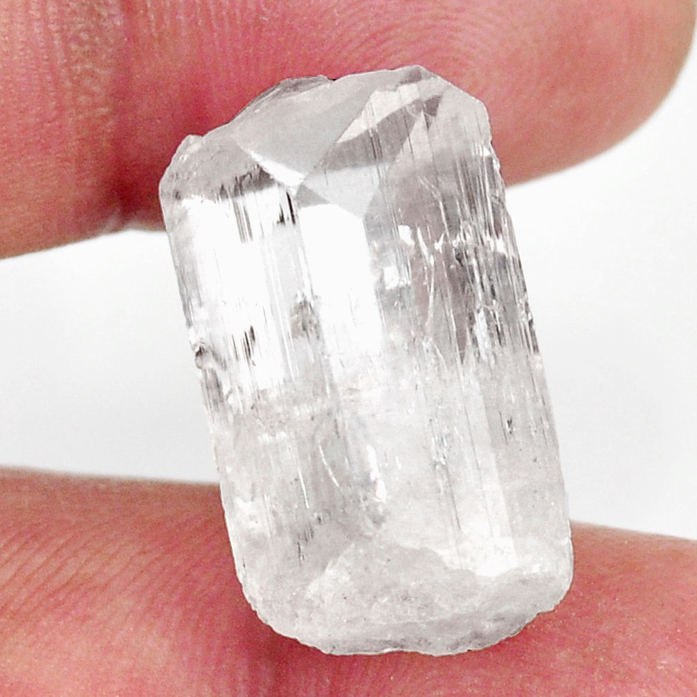  danburite faceted white 22.5x13 mm fancy loose gemstone s16443