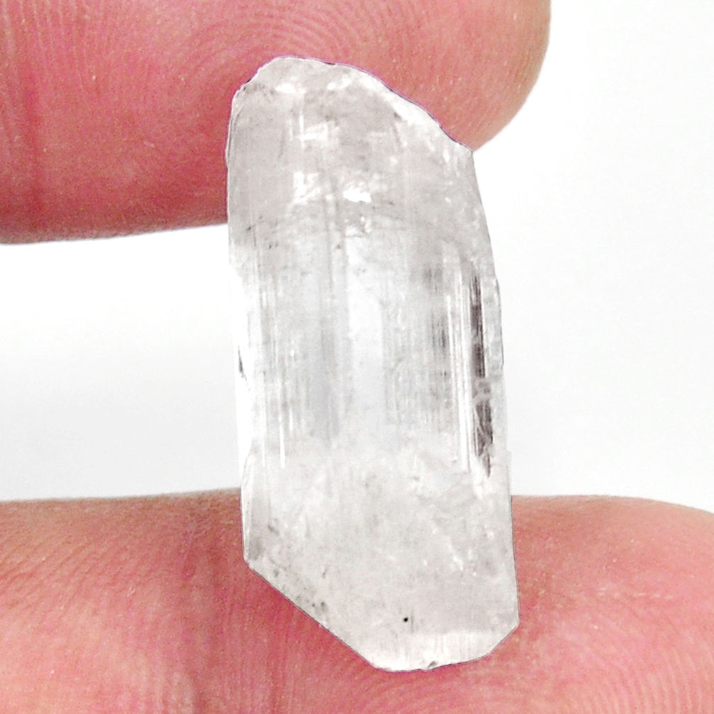  danburite faceted white 24x10 mm fancy loose gemstone s16444