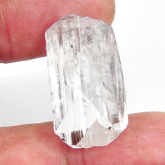 Natural 18.95cts danburite faceted white 25x13.5 mm fancy loose gemstone s16441