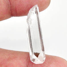 Natural 16.90cts danburite faceted white faceted 34x7 mm loose gemstone s16450